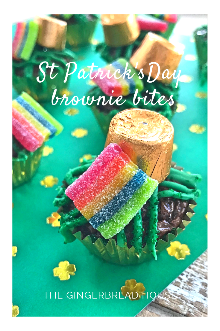 Delightful Brownie Bites for St. Patrick’s Day